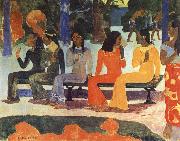 Paul Gauguin, We Shall not go to market Today